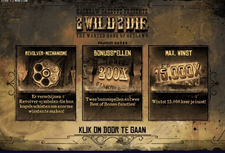 Screenshot 1 van 2 Wild 2 Die